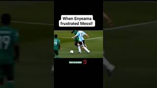 When Enyeama frustrated Messi! #messi #enyeama #football #shortvideo