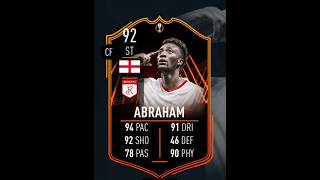 92 Tammy Abraham is a Goal scoring machine! @easportsfifa  #meta #goals #youtubeshorts #champs