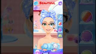 Ice Princess Wedding Game // Ice Princess Makeup // Ice Princess Game #shorts