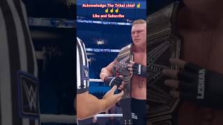 Roman Reigns vs Brock Lesnar WM38 highlights #wwe #shortsvideo #shorts #romanreign #brocklesnar