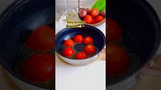 🍅Easy and Delicious Tomato Side Dish Recipe #shorts#tomato