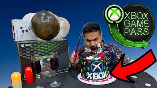 فتح جهاز اكس بوكس سيريس اكس واستعراض مكتبة الالعاب خدمة قيم باس في سنة 2022 Unboxing Xbox Series X