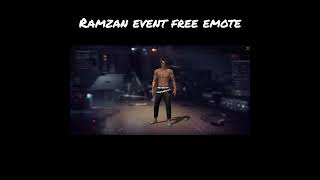 free fire Ramzan event free emote #shorts #freeemote#ramzan #ff#freefire#virle#video