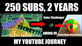 (2 Year and 250 Subscriber Special) My YouTube Journey