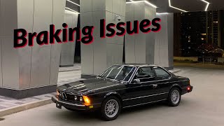 Don't forget to check on your brakes! 1982 BMW 633csi E24 | Ep. 5