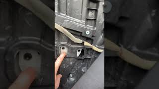 2013 Mazda CX-9 driver’s door panel removal overview