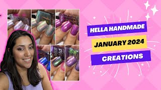 Hella Handmade Creations: January 2024