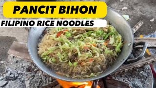 HOW TO COOK PANCIT BIHON | FILIPINO RICE NOODLES  #food #filipinofood