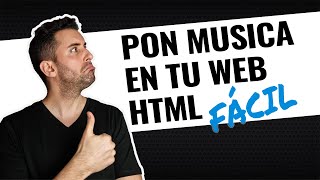 Cómo poner música en html (en tu página web) #short