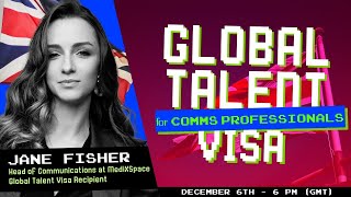 Global Talent Visa for Communication Professionals | Interview with Jane Fisher