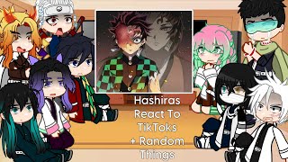 [FULL] Hashiras React To TikToks + Random Things || Demon Slayer Spoilers! || Gacha 🇺🇸