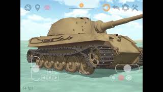 Cursed Tiger II tracks (Tank Physics Mobile volume 3)