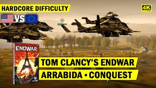 TOM CLANCY'S ENDWAR - USA TURN 1: ARRABIDA CONQUEST - HARDCORE DIFFICULTY - 4K