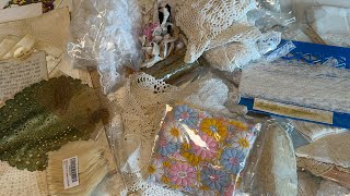 Alllll the vintage lace & other fun things I got in the mail