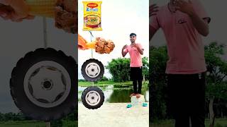 Rotating gadi ring to Maggi, ice cream, pencil box & lunch box new funny vfx 🤣#shots #trending