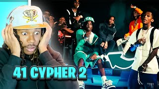 |"OMG" IS ALL I COULD SAY AFTER THE 41 CYPHER| (REACTION)