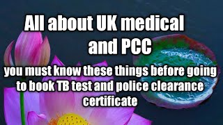 All about UK medical and PCC