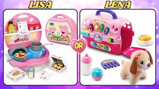 Lisa Or Lena Kids Toys | Would You Rather.....?