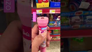 Barbie Laser Pop With Candy Pink/Strawberry Flavor #barbie ##shorts #short #viral #youtubeshorts