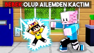 BEBEK OLUP AİLEMİZİ DELİRTTİK! | Minecraft