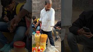 Hardworking Man Selling Bhel Puri With One hand 🥺🔥 #shorts #streetfood #heroes