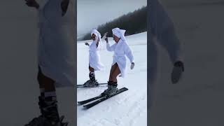 Skiing at 12, then Spa at 1