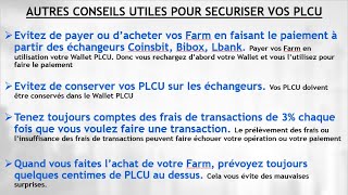 Quelques conseils très importants pour sécuriser votre compte PLCU