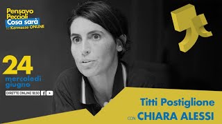 Titti Postiglione con Chiara Alessi