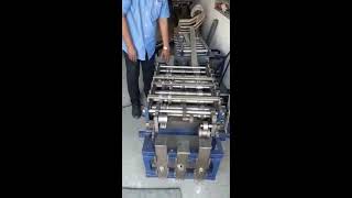 Manual Pop Channel Roll Forming Machine - Pop Bottom Patti Machine - 96011 55559