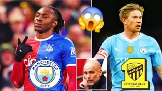 Man City 'Consider Move' for Eberechi Eze if De Bruyne Goes! €68m-rated Crystal Palace star