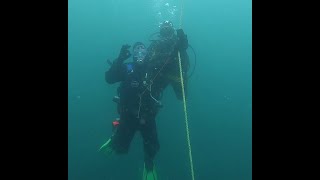 Dive Guernsey - Ammo Wreck with Krista and Jeff 14-6-20