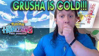 LIKO VS GRUSHA!! AN ICE-COLD RESULT! Pokémon Horizons Episode 63 REACTION!