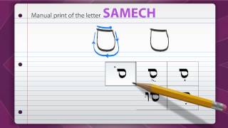 The Hebrew Letters -  Samech