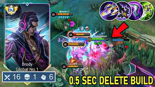 BRODY SOLO HIGH RANK MATCH NEW BROKEN ONE SHOT BUILD!😱 (EXPLAINED RECOMMENDED)