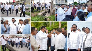 President Dr. Irfaan Ali visited Eccles, East Bank Demerara