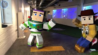 Minecraft Toy Story in Real Life 2