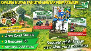 JUAL TANAH KAVLING MURAH DI BOGOR DEKAT RENCANA TOL PUNCAK 2 FASILITAS LENGKAP BISA BANGUN VILLA