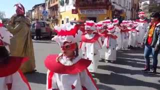 Desfile Carnaval 2015 niños del colegio de Madrigal de la Vera.