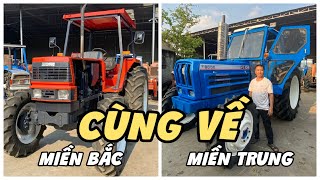 KUBOTA M185 và ISEKI T8000 - Hai em xe khủng về 2 miền bắc trung! MÁY CÀY ĐỨC ĐẠT. ĐT 0986.782.167