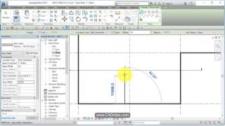 REVIT ARCHITECTURAL PROJECT 12 MAIN FLOOR CORRIDOR WALLS