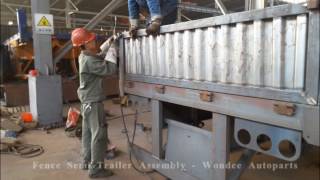 Fence Semi Trailer Assembly  - Wondee Autoparts