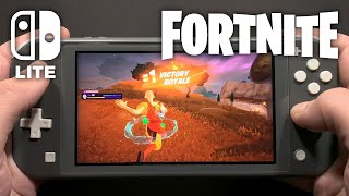 Fortnite on Nintendo Switch Lite #676