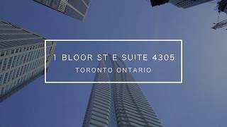 🚨 SOLD! 🚨 1 Bloor Street East - Unit 4305 - Virtual Tour