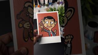 Mr bean Drawing 😍 #shorts #art #drawing #painting