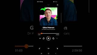 Thanks to Gilles Peterson for sharing I See Ghosts with his humans on his show...