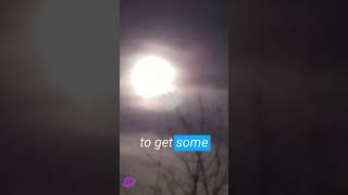 Cold Full Moon: From Bright Blob to Pretty Nice in Pro Video Mode on Android