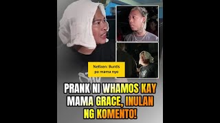 Prank ni Whamos kay mama Grace, inulan ng komento