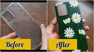 DIY Phone Case | Convert old mobile case into new | Mobile Case painting | DIY Phone Case making