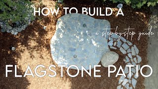 How to build a Flagstone Patio