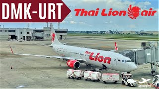 THAI LION AIR BOEING 737-900 TRIPREPORT | BANGKOK DON MUEANG - SURAT THANI | FLIGHT REVIEW 4K UHD